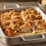 Neiman Marcus Chicken Casserole A rich, creamy chicken casserole with a buttery Ritz cracker topping.
